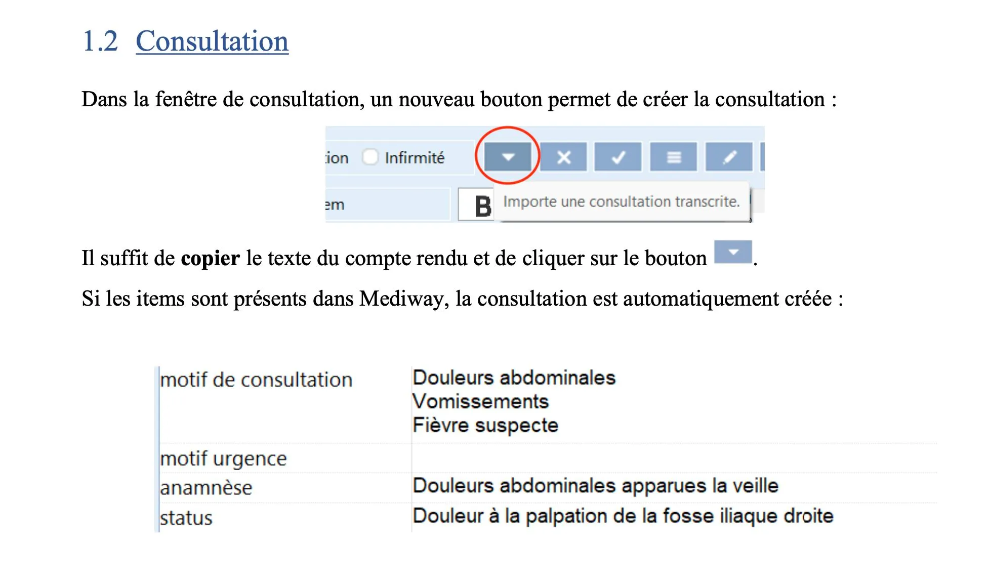 DocNote reports now integrate directly into Mediway