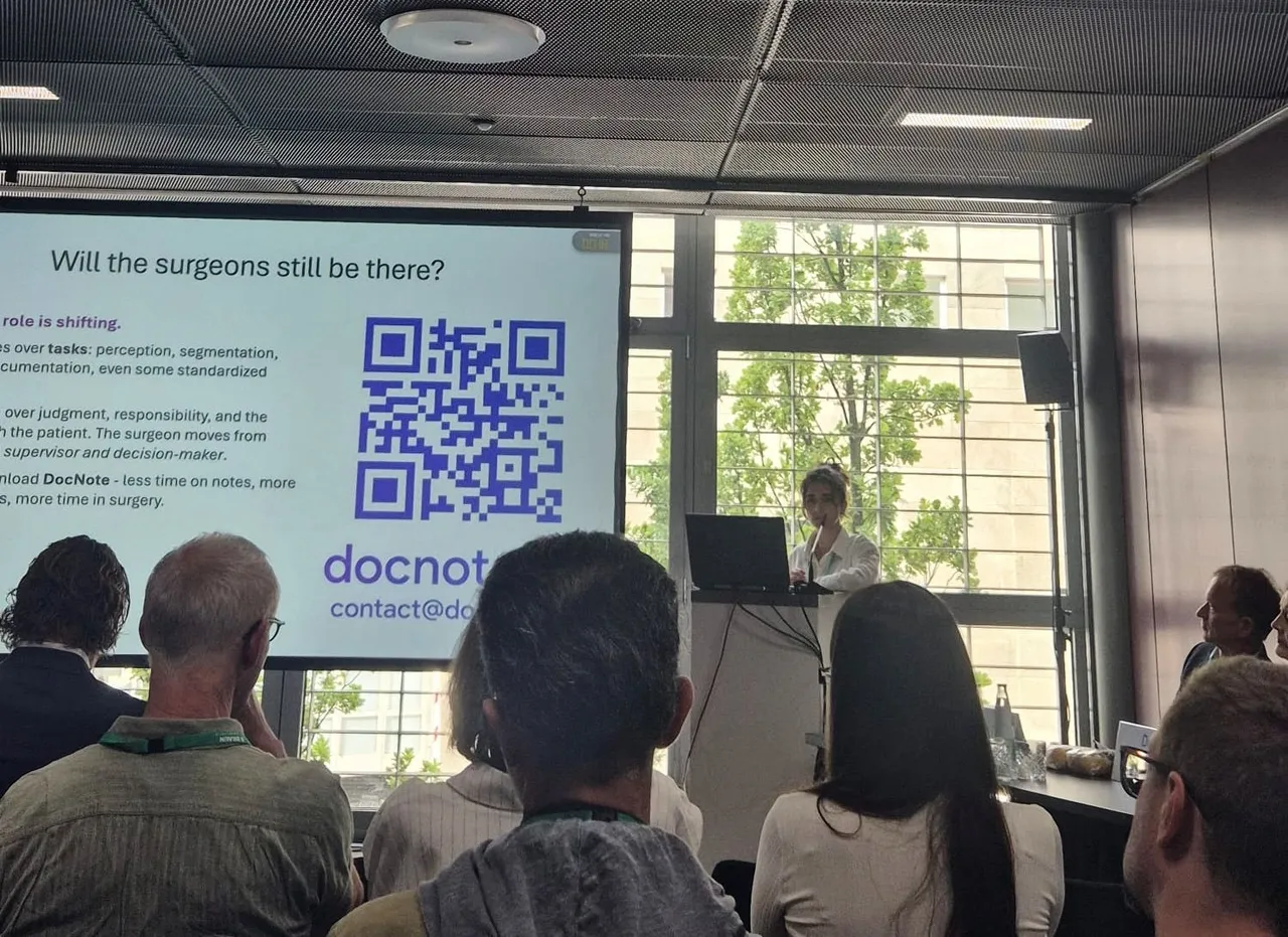 Dr. Alice Gilson speaks on the future of surgery and AI at the Swiss College of Surgeons Congress in Lucerne