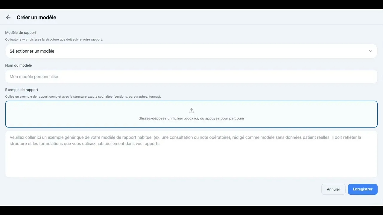 How to create a custom report template in DocNote (video)