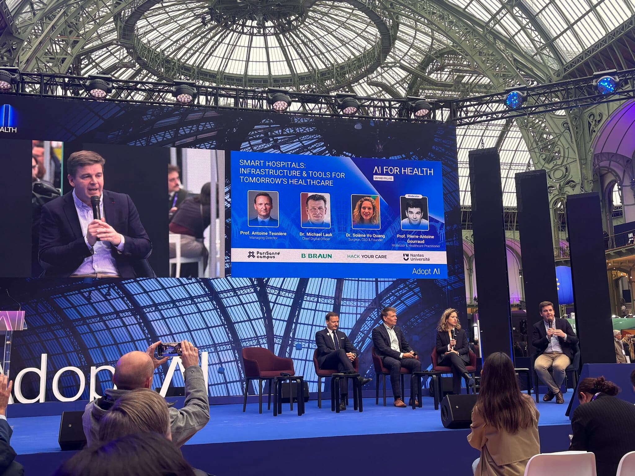 DocNote booth at Adopt AI Paris