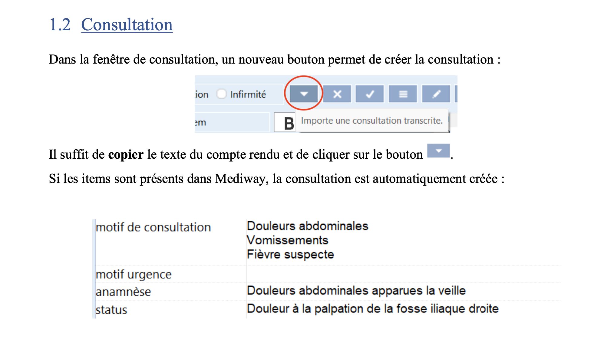 DocNote-Berichte lassen sich nun direkt in Mediway integrieren
